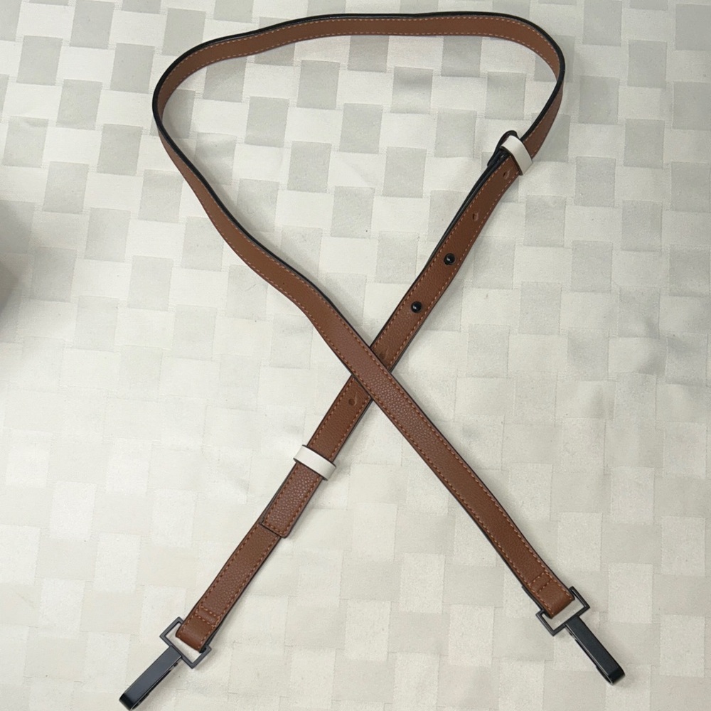 Brown Leather Replacement Bag Strap - image 3